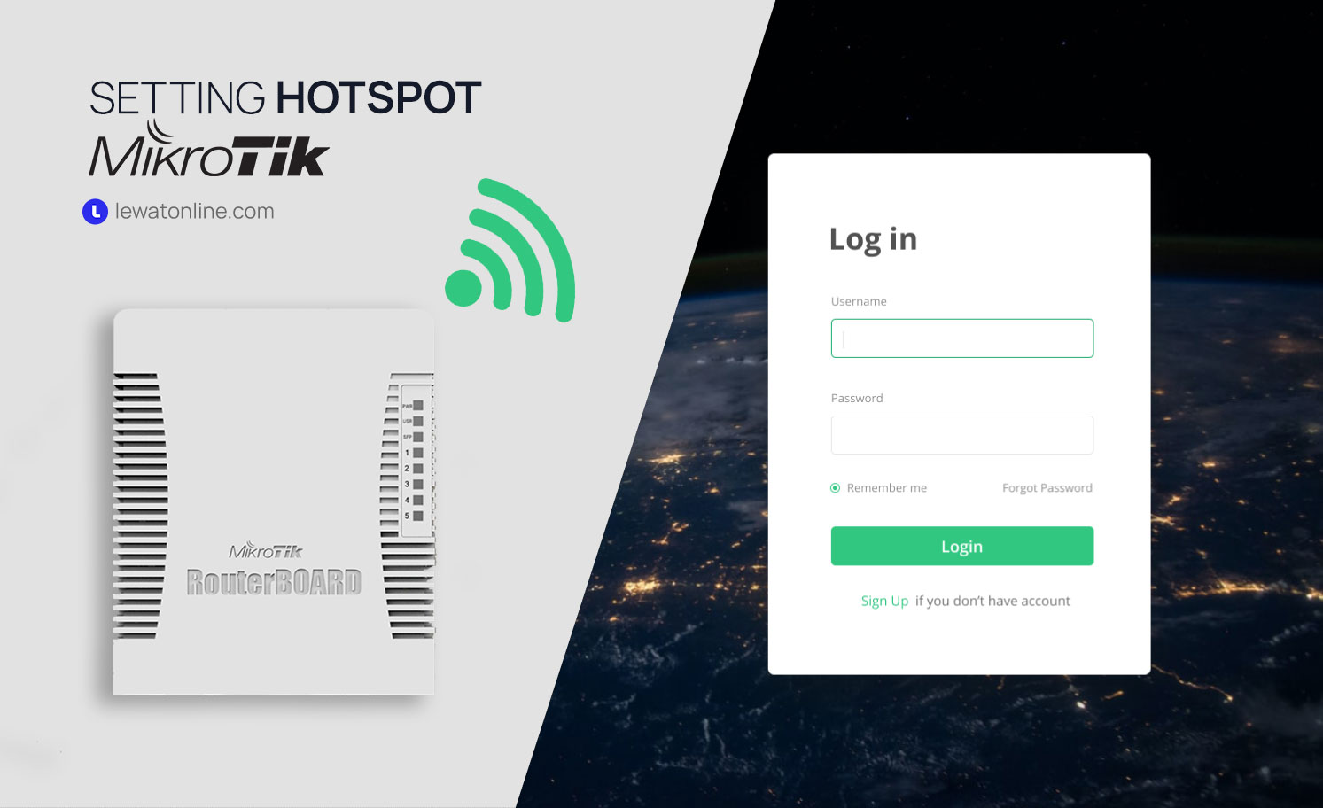 Cara Setting MikroTik Hotspot Voucher Lengkap