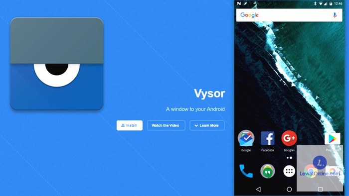 Aplikasi Vysor bisa diunduh di Google Play Store