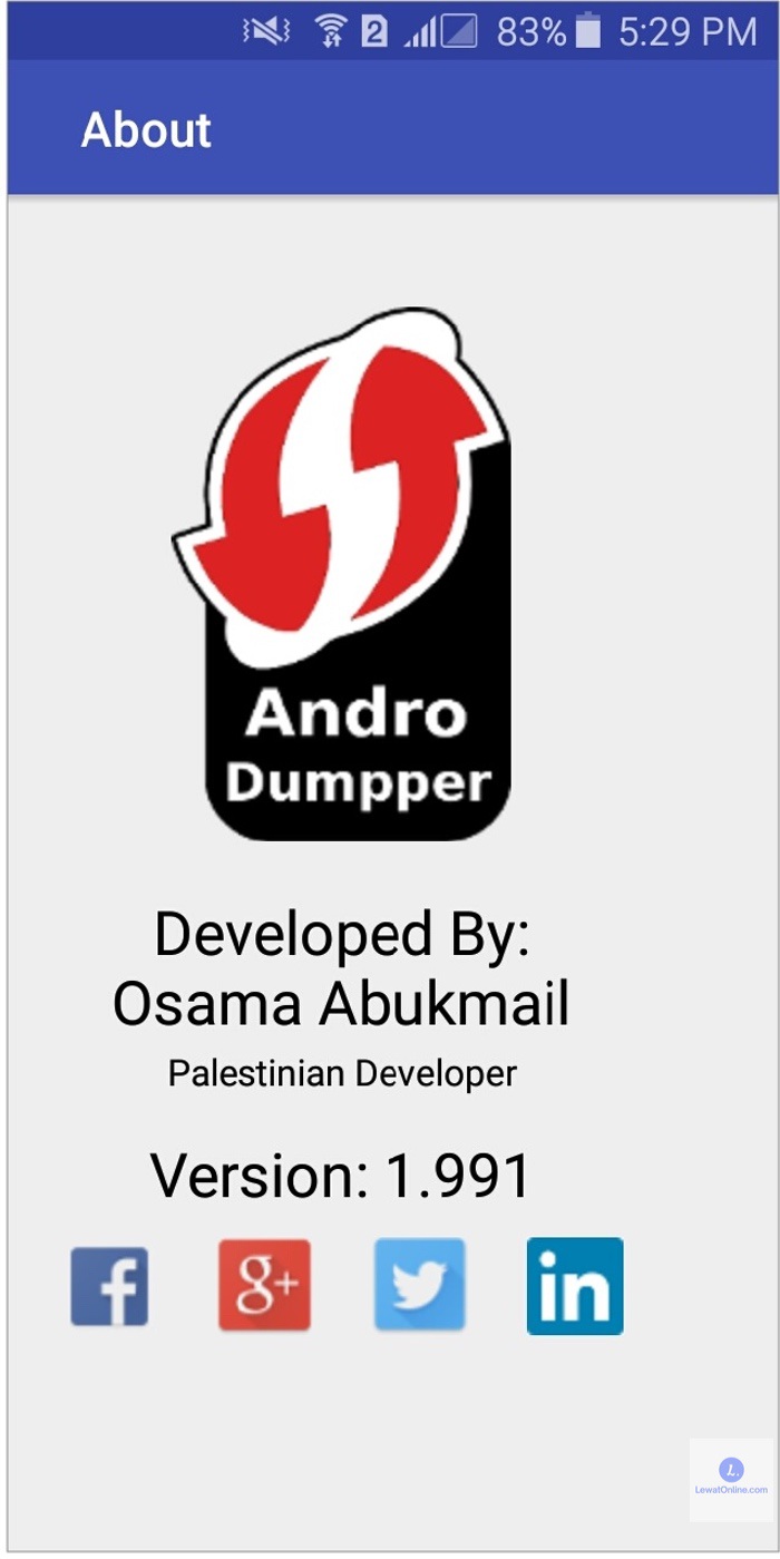 Download dan instal aplikasi Androdumpper di perangkat masing-masing